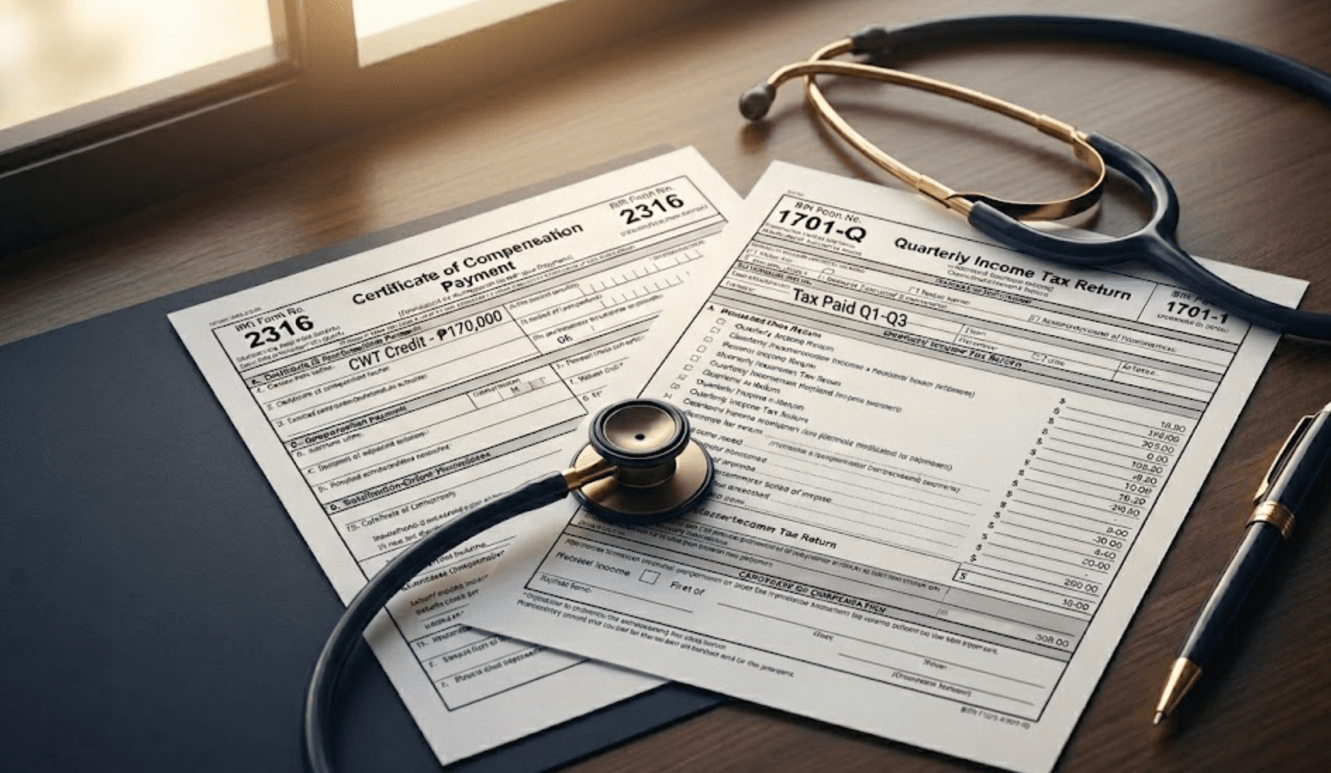 Mixed income tax guide for Filipino doctors